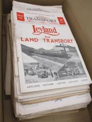 Modern Transport, a good qty of the broadsheet newspaper from the 1930s and 40s, good illustrated advertisements