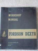 Original Fordson Dexta workshop manual, Jan 1958