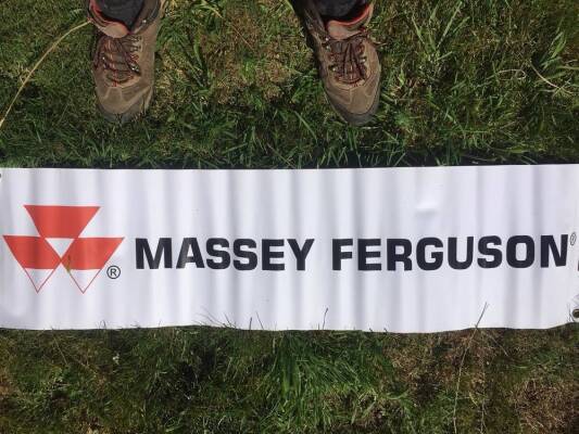 Massey Ferguson banner flag