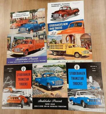 Studebaker commercial vehicle brochures, in various languages (7)