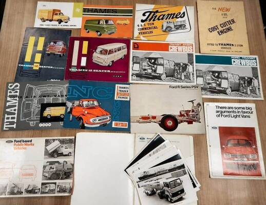 Ford commercial vehicle brochures, leaflets and press pack (14)