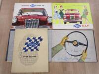 Riley; sales brochures for Elf, Pathfinder, 4/72, 1.5 & 2.5litre (4)