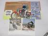 Harley Davidson 59 Duo Glides fold out brochure t/w 2 AMF H-D brochures