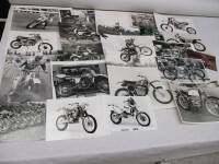 Off road motorcycles, a qty of photos inc' action shots, all periods