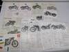 Motorcycle flyers and info for Italian machines, 1950s/60s etc