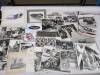 British motorcycles and personalities, a qty of good images, some annotation, an interesting lot