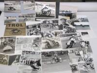 Motorcycle racing programmes, magazines, papers etc