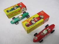 Dinky Toys (2) boxed and umarked: 241 Lotus racing car, 242 Ferrari racing car