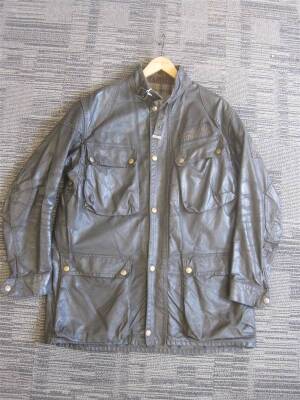 Belstaff Trailmaster Jacket, a period piece, lacking belt