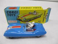 Corgi Toys No. 151A Lotus MKII Le Mans (blue), boxed and unmarked)