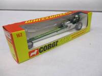 Corgi Toys (whizzwheels) 162 Quatermaster Dragster, boxed and unmarked