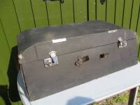 Small vintage car trunk