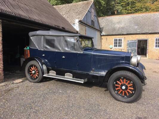 1924 Stanley SV 20HP Steam Tourer. Reg no. SV 5049 Chassis No. 25013 The Stanley Motor Carriage Company was an American manufacturer of steam cars from 1902 to 1924. The engines had two double acting cylinders with slide valves and steam was supplied by