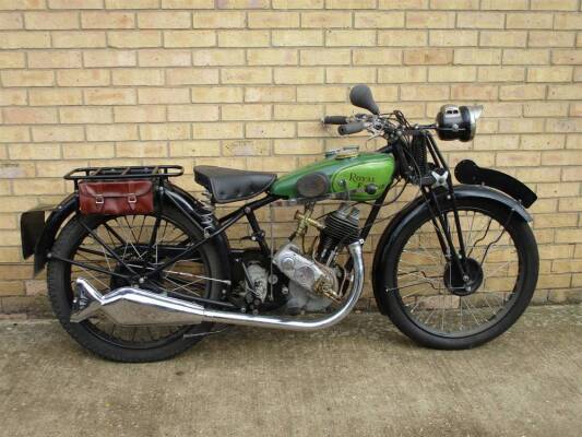 1930 346cc Royal Enfield Model C 3.46hp Lightweight MOTORCYCLE Reg. No. N/A Frame No. 28780 Engine No. C14057 An extremely rare motorcycle indeed that was purchased from a dealer as a complete wreck (photo's included). Many years have been spent sourcing