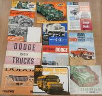 Dodge commercial vehicle brochures and leaflets, in various languages (13)
