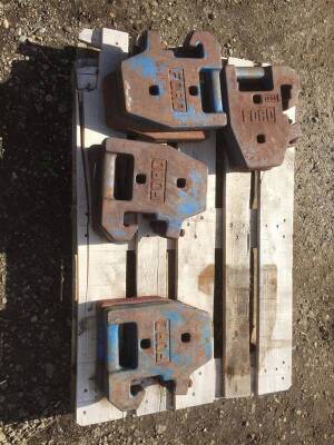 Ford 4000 Force front weights