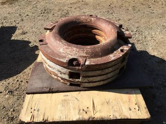 Ford 5000 rear wheel weights