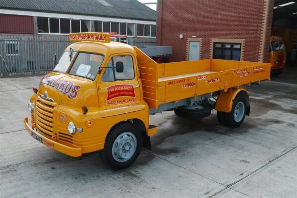 1953 Bedford 'S Type' 4x2 diesel wooden dropside lorry Reg. No. LYO 773 Serial No. SLC12753 Fitted with a Bedford 330 engine on 7.50-20 wheels and tyres. Accompanying paperwork with the vehicle shows that LYO 773 was used originally as a unit to carry a p