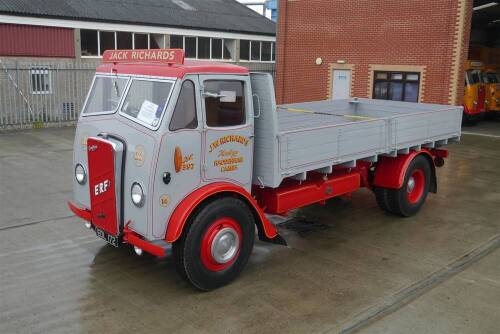 1946 ERF C15 diesel 4x2 wooden dropside lorry Reg. No. EDL 172 Serial No. 4057 Fitted with a Gardner 5LW diesel engine, a copy of the vehicle register sheet shows EDL 172 was also fitted with a streamline cab and 40gallon fuel tank. EDL 172 has a well rec