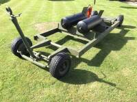 British heavy bomb trailer c/w 2 dummy bombs, in restored order and an ideal accompaniment to the previous lot