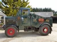 1952 Scammell MU Ballast Tractor Reg. No. XMT 111 Chassis No. 7621 Engine No. 87973 Powered by a 6 cylinder Gardner 120 diesel XMT 111 is liveried for Chiswick Products Ltd and the headboard proclaims one of their more famous products Cherry Blossom boot 