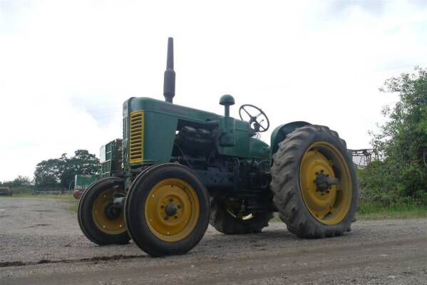 TURNER 'Yeoman of England' 4cylinder diesel TRACTOR Engine No. 4V3-1714 Serial No. MK3-1700 Fitted with rear linkage, swinging drawbar, PTO on 11-36 rear and 6.00-10 front wheels and tyres. An older repainted example.