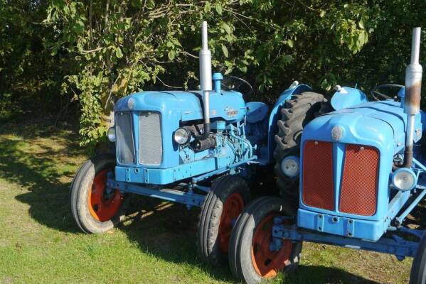 FORDSON Power Major 4cylinder diesel TRACTOR Fitted with all new tinwork, re-wired and reported to be in excellent condition. No registration document is available