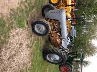 1956 FERGUSON FE-35 4cylinder diesel TRACTOR This well presented grey/gold example is fitted with good tyres all round, the engine is stated to have been rebuilt, a new clutch and many new other parts have also been fitted