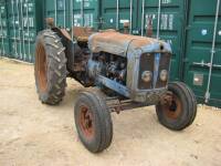 FORDSON Super Major 4cylinder diesel TRACTOR A blue/orange example