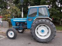 FORD 5000 diesel TRACTOR Reg. No. LEC 277P Serial No. 952958 Fitted with PAS, cab, rear linkage and drawbar
