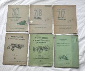 Massey Harris implement parts books (6)