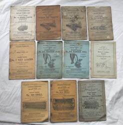 Massey Harris implement parts books (11)