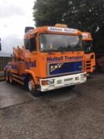 1989 ERF E14 (40C2TR) 4x2 recovery vehicleReg. No. G264 DCXSerial No. 65018Fitted with a sleeper cab, Eaton twin splitter box and modified for heavy breakdown recovery