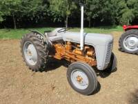 1957 FERGUSON FE35 4cylinder diesel TRACTORReg. No. 699 YUXSerial No. SDM21120The vendor states that this tractor has been fully restored and is fitted with Firestone tyres and a pickup hitch