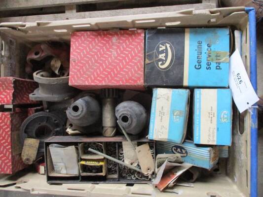 Qty of assorted starter motor spare parts (IH NOS)