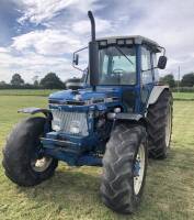 1991 FORD 7810 S.III 6cylinder diesel TRACTORReg. No. J161 WVXSerial No. BC93280Fitted with air conditioning, twin assistor rams, ground radar and a Super Q cab.