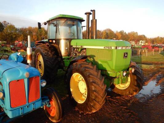 1991 JOHN DEERE 4755 6cylinder diesel TRACTORReg. No. H273 LJOSerial No. 007368