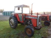 1978 MASSEY FERGUSON 590 diesel TRACTORReg. No. CNH 708TSerial No. M220016One owner from new with V5, instruction book, 1000 PTO and wheel spanners