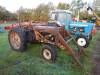 1961 FORDSON Super Major 4cylinder diesel TRACTOR Fitted with a front loader and stated to be in working order