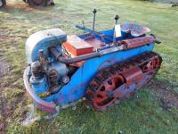 RANSOMES MG5 single cylinder petrol CRAWLER TRACTOR Type: 184 The near side brakes is stated to need attention