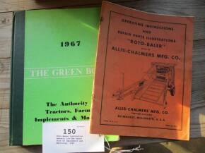 Roto-Baler instruction manuals t/w The Green Book of Implements and Machinery, 1967