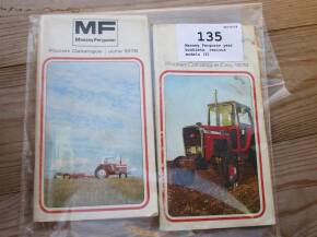 Massey Ferguson year booklets, various models (2)