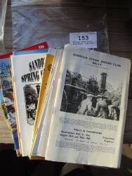 Vintage steam rally programmes, 1960-1970