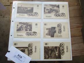 1930s Douglas motorcycle postcards (6)