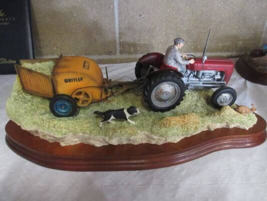 Border Fine Arts 'Hay Turning' (Massey Ferguson 35)