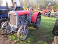 1950s PATTERSON petrol TRACTOR Offered with a trailer and required recommissioning