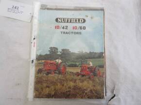 BMC/Nuffield 3/45, 4/65, 342, and 460, a qty of tractor leaflets