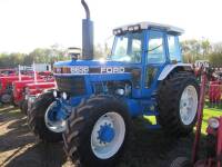 1992 FORD 8630 Powershift 6cylinder diesel TRACTOR Reg. No. J424 KOS Serial No. A930336 Fitted with 520/70R38 rear and 420/70R28 front wheels and tyres. Reported to still be in regular used, in good condition and owned by the current vendor for the past 9