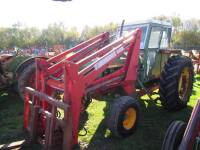 1977 JOHN DEERE 2130 diesel TRACTORReg. No. ACG 926RSerial No. 247708Fitted with a Farmhand front loader and a Duncan cab