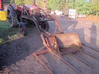 NUFFIELD diesel TRACTORFitted with front loader